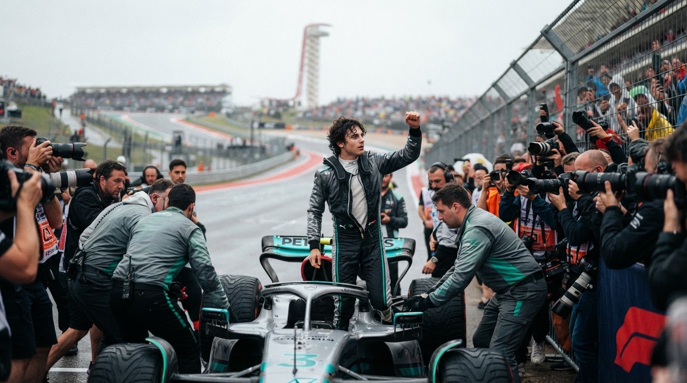 Antonelli Wins in Austin While Mercedes Waits for Title Confirmation