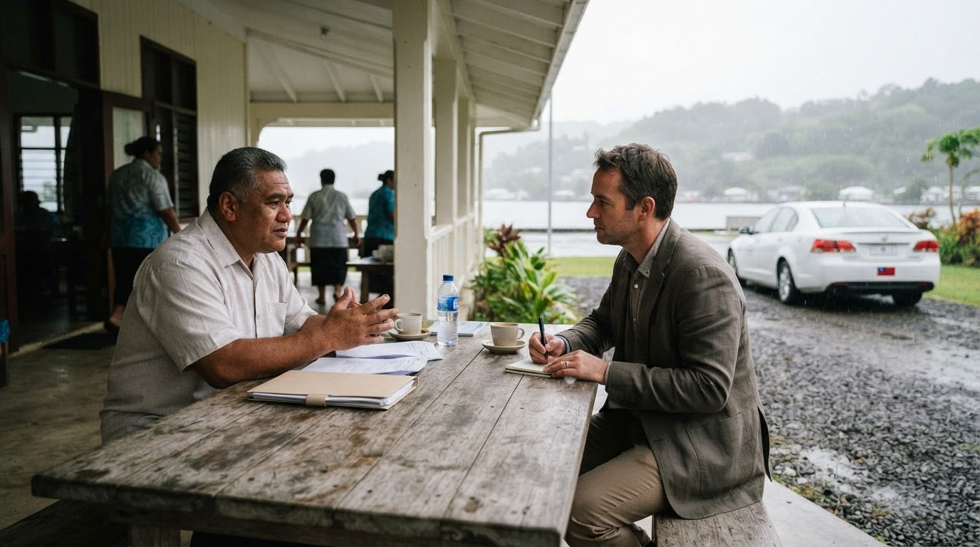 Apia Pauses Wellington on the Treaty Table