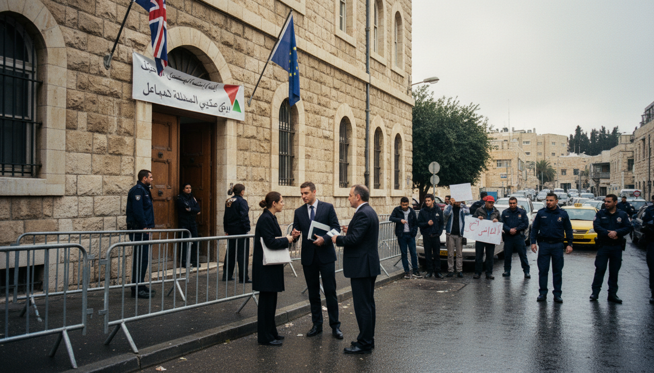 Britain Maintains East Jerusalem Presence Despite Israeli Closure Order