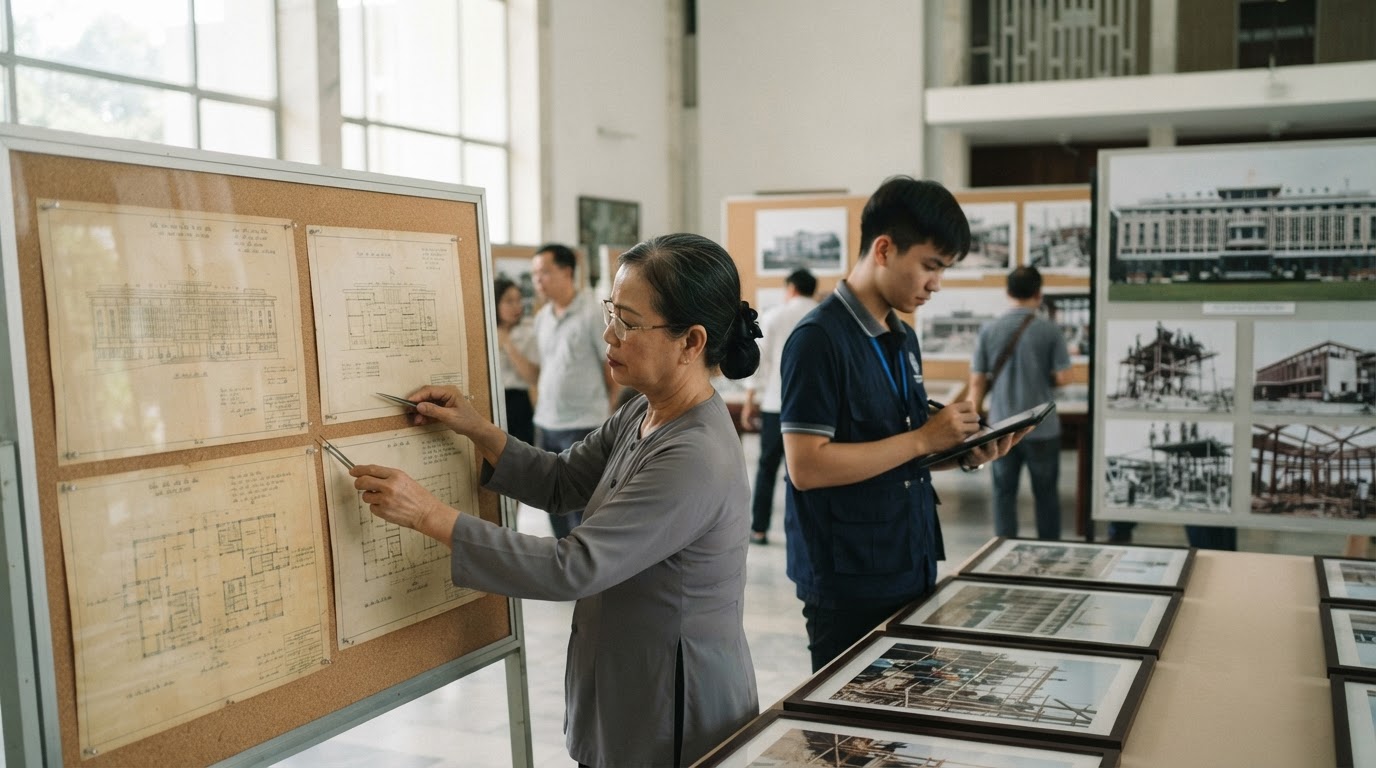Curating Statehood Through Concrete and Line