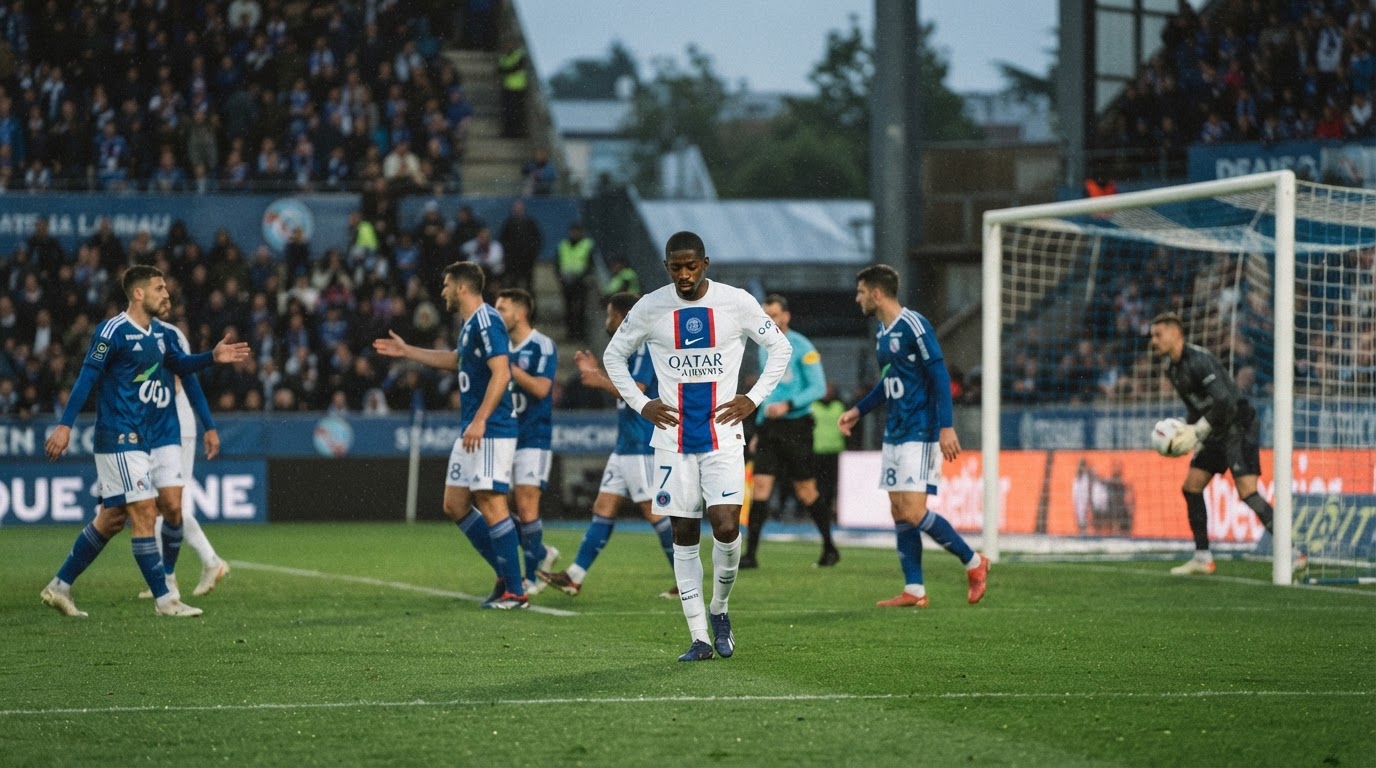 Dembele Penalty Recovery Exposes Structural Depth Gap at Strasbourg