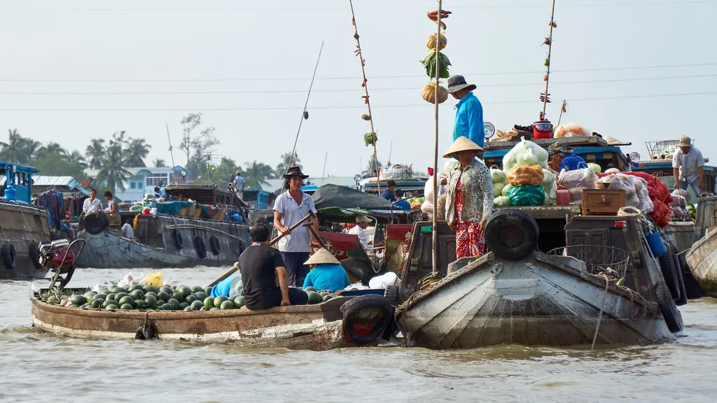 Life on Mekong river