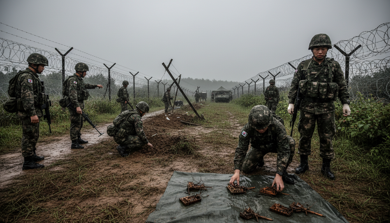 Mine Incident Challenges Inter-Korean Armistice Basis