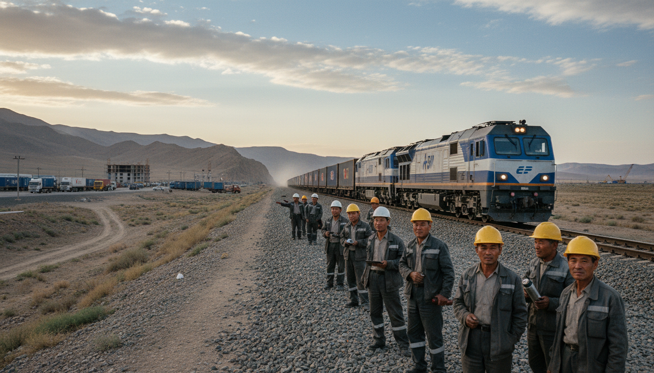 New Central Asia Rail Link Bypasses Russia, Reshaping Eurasian Logistics