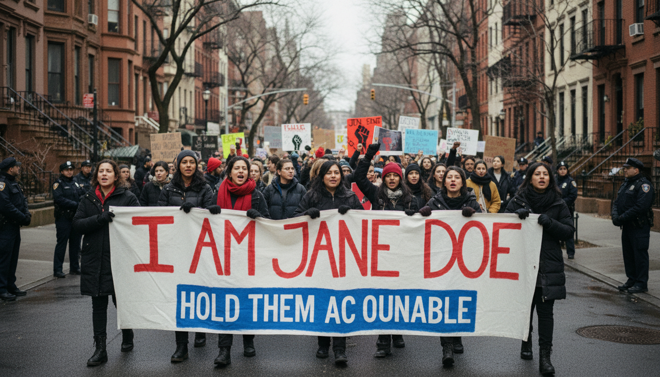 New York Sexual Violence Protests Signal Shifting Accountability Demands