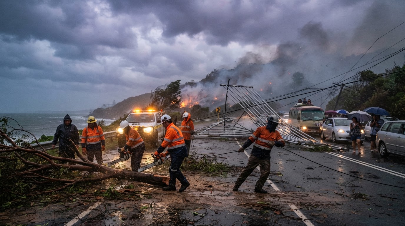 Pacific Gale Fronts Expose Infrastructure Vulnerability to Rapid Weather Reversals