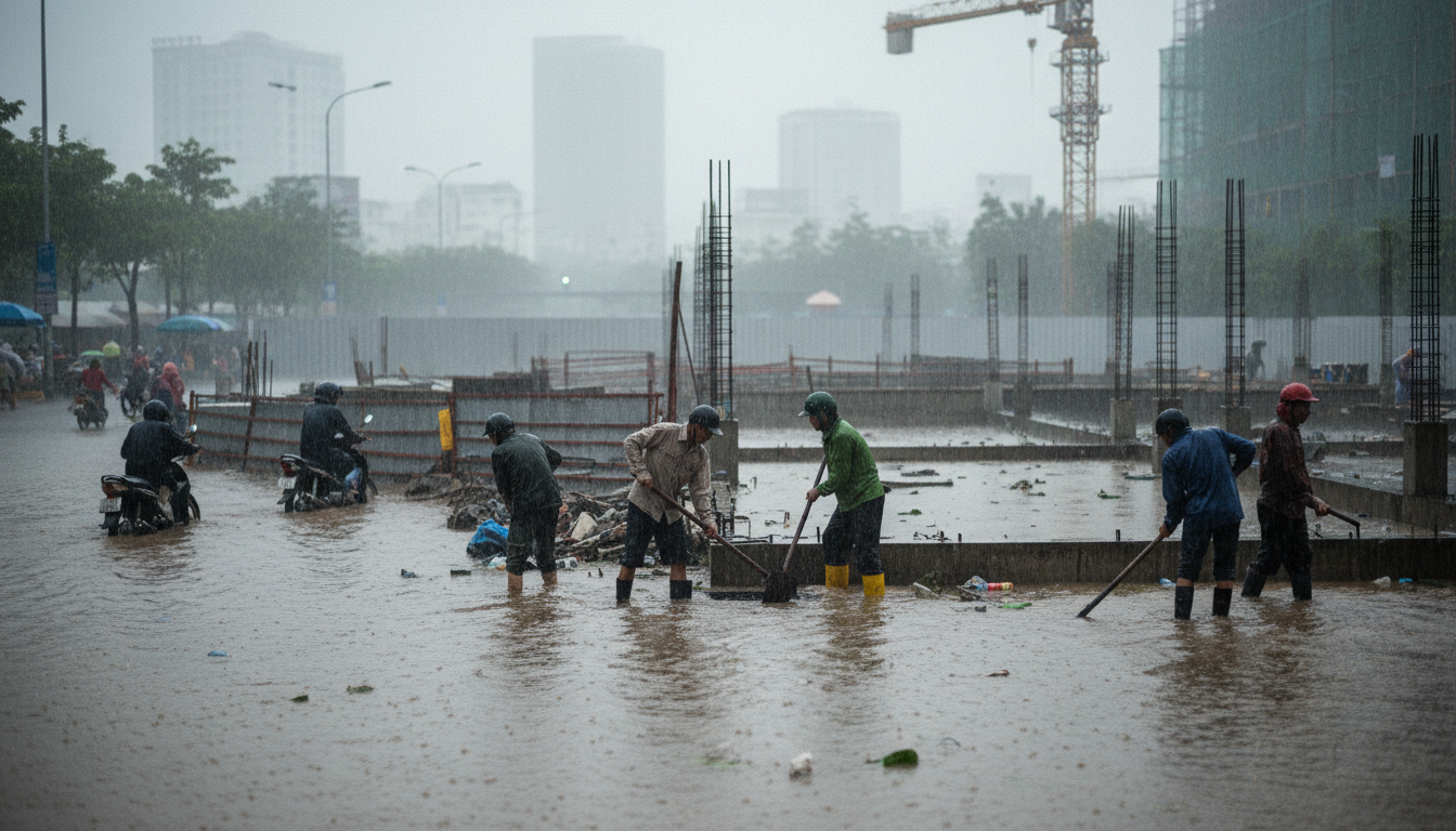 Persistent Rainfall Patterns Challenge Urban Development in Southeast Asia