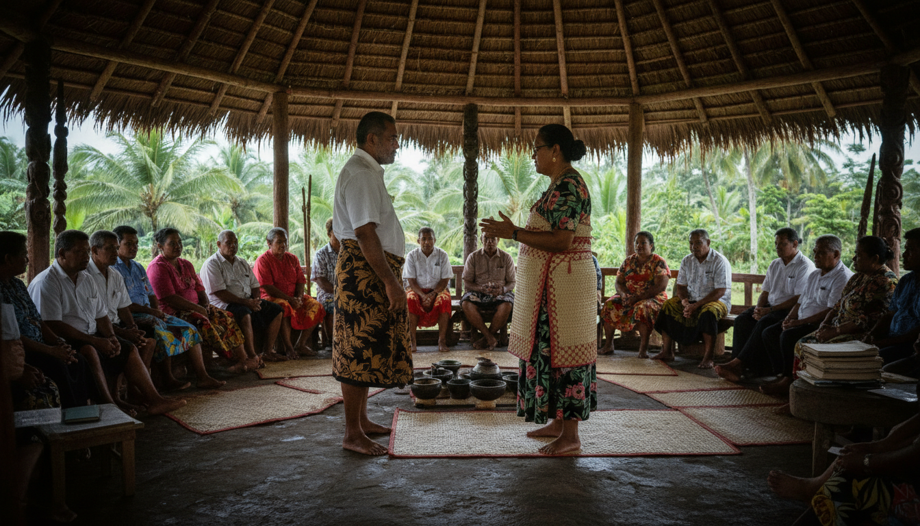 Samoa's Political Undercurrents Revealed by Historical Gestures