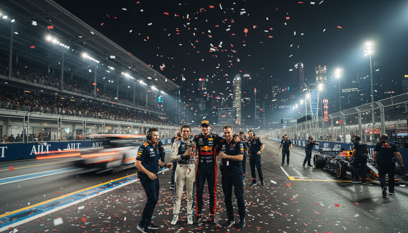 Singapore Grand Prix Victory Reinforces Established Regional Sports Market
