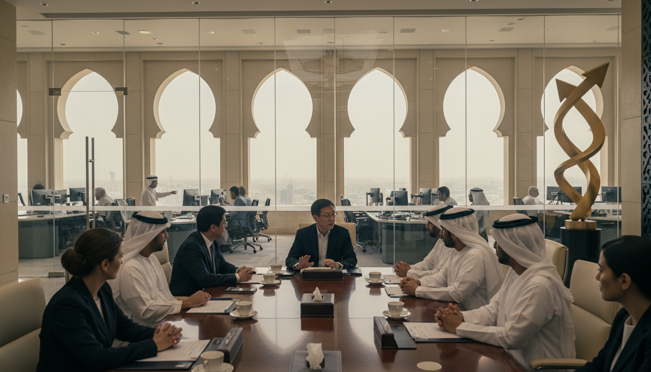 Softbank's Gulf Pursuit Signals Capital Source Recalibration for Asian Tech