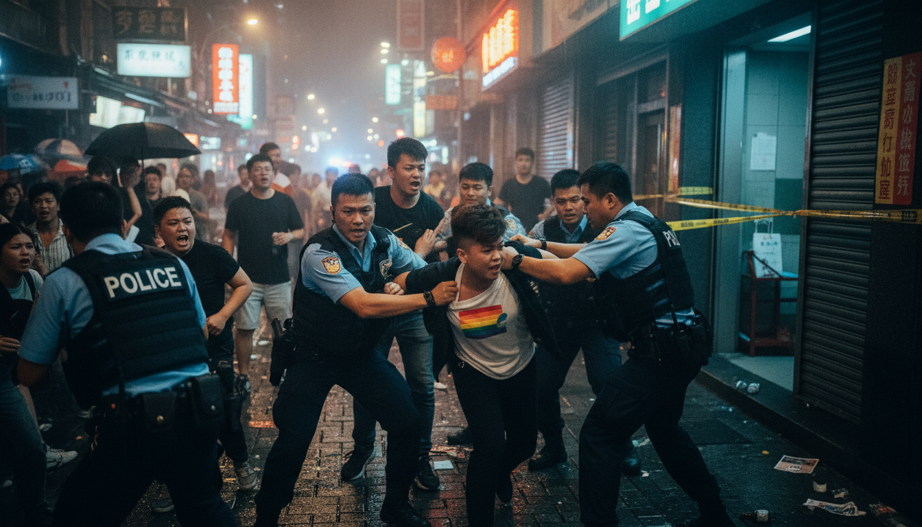 Taipei Police Raid Tests Taiwan’s Liberal Image