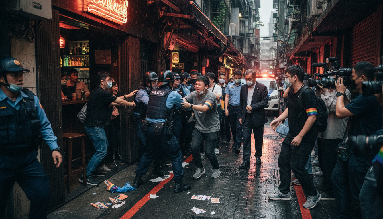 Taipei's Inclusivity Claim Tested by Police Conduct