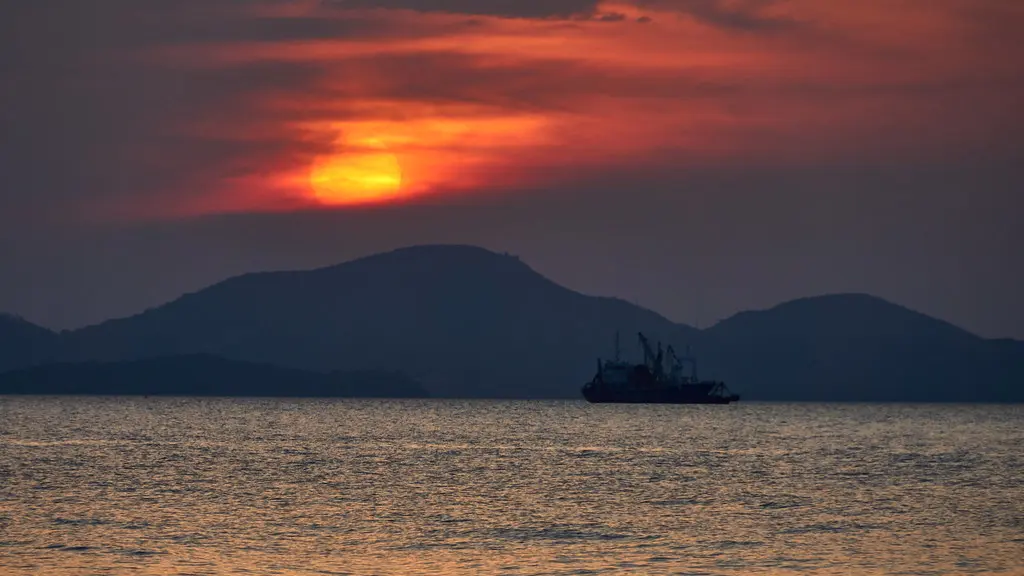 Red Sunset in Pattaya