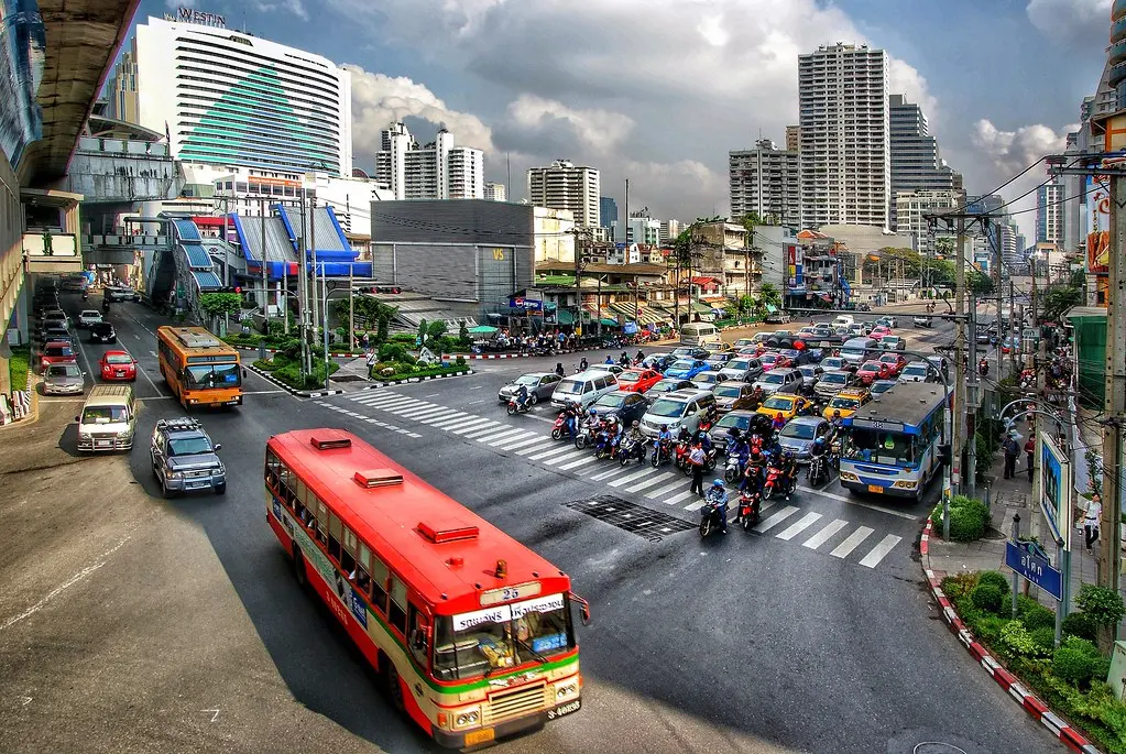 Busy Bangkok.