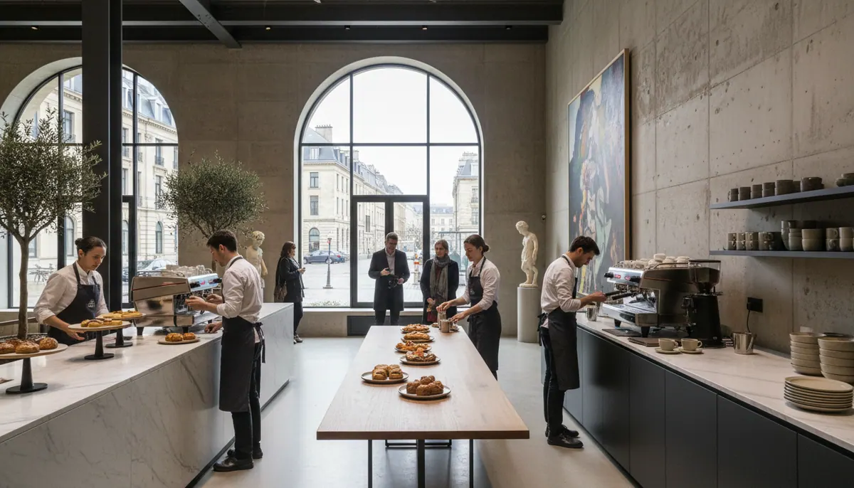 A Cafe Opens in a Museum, and What It Means