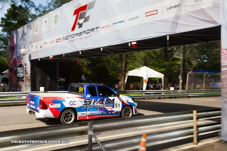Race at Toyota Fast Fun Fest at Phuket. 10-11 June, 2017