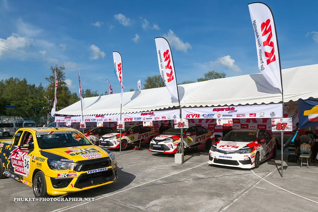 Race at Toyota Fast Fun Fest at Phuket. 10-11 June, 2017