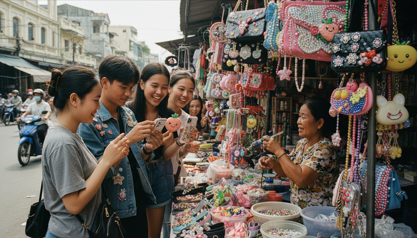 Bedazzling Trend Signals Structural Shift in Youth Consumption