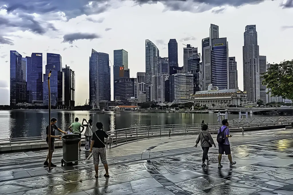 Singapore City Skyline