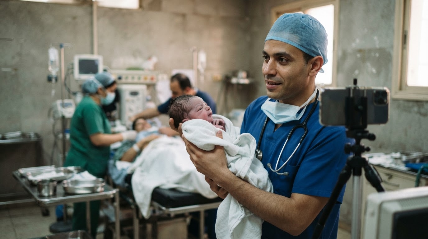 Viral Delivery Rooms Turn Childbirth Into Public Performance