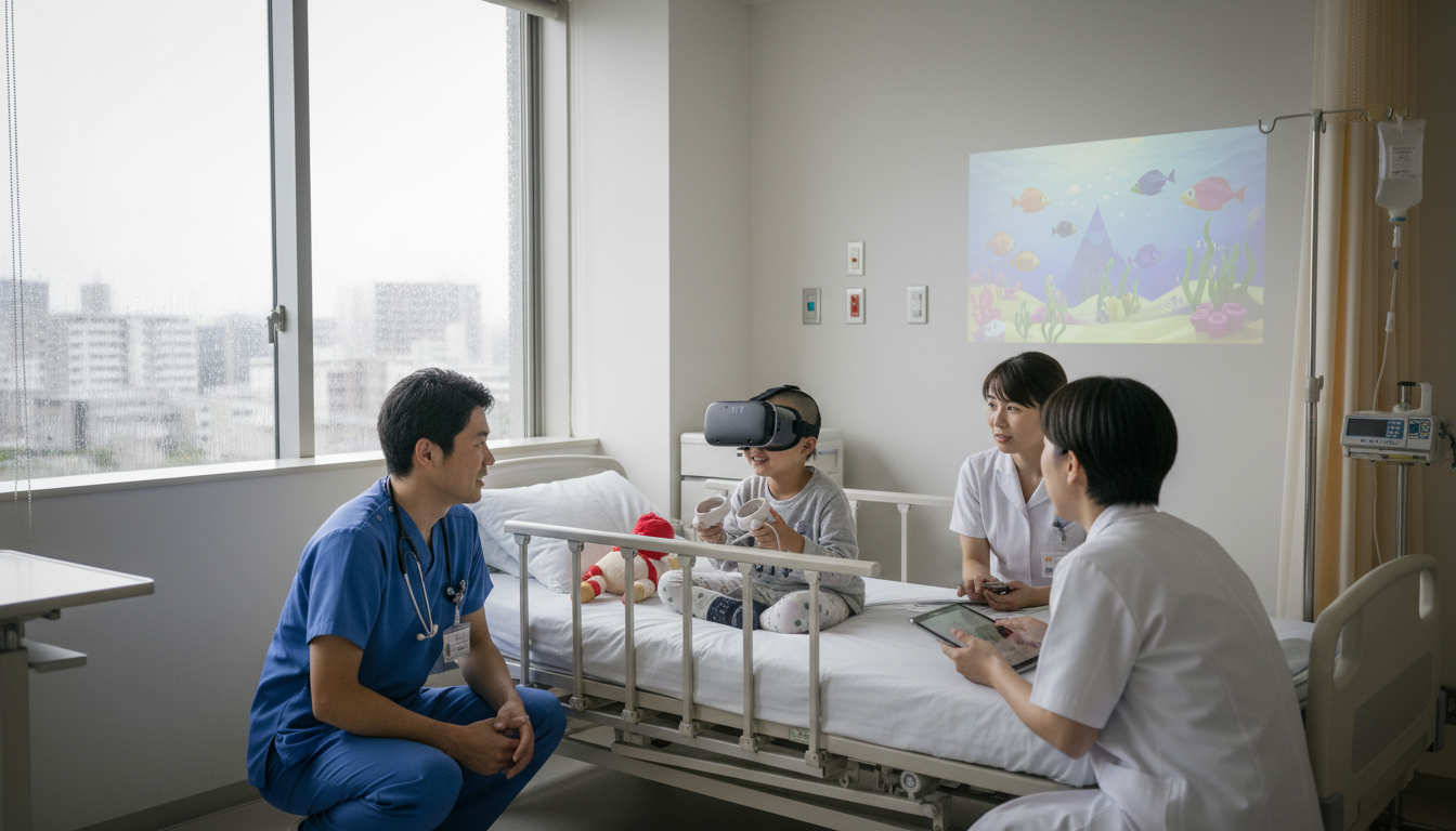 Virtual Reality for Hospitalized Children Points to Broader Cost-Benefit for Asia’s Public Health