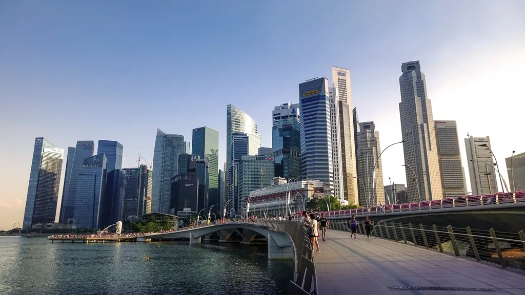 Free Singapore city building next