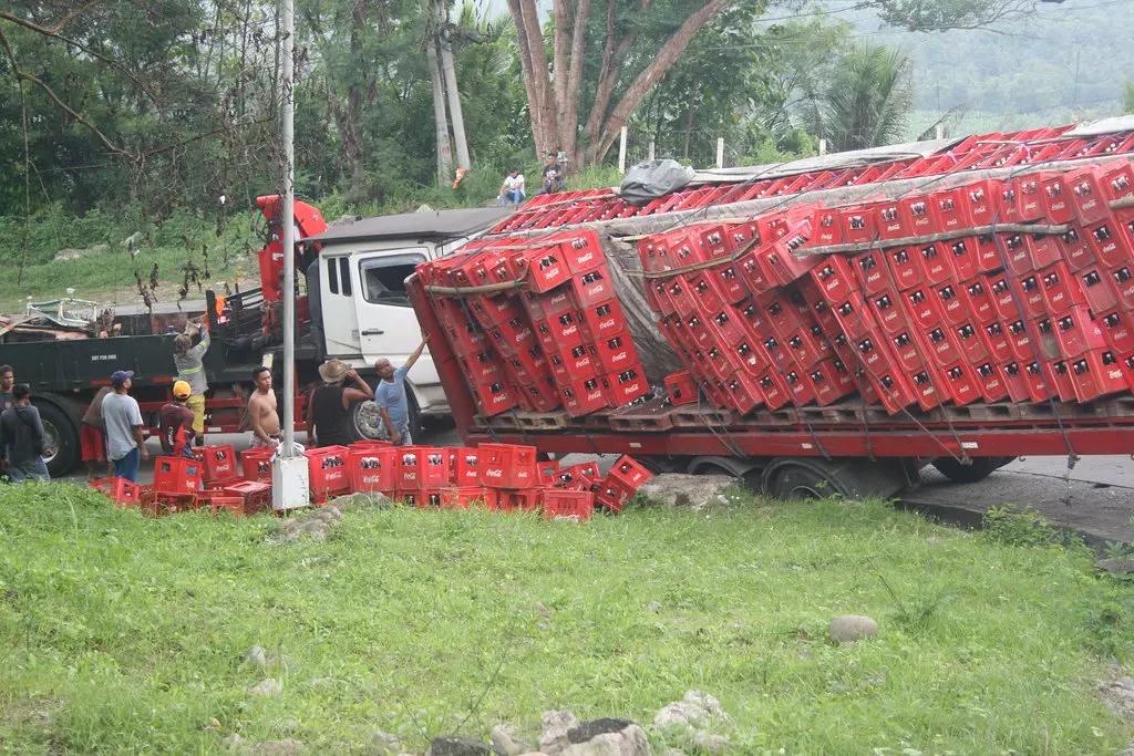 Oh please, not the Coke Truck
