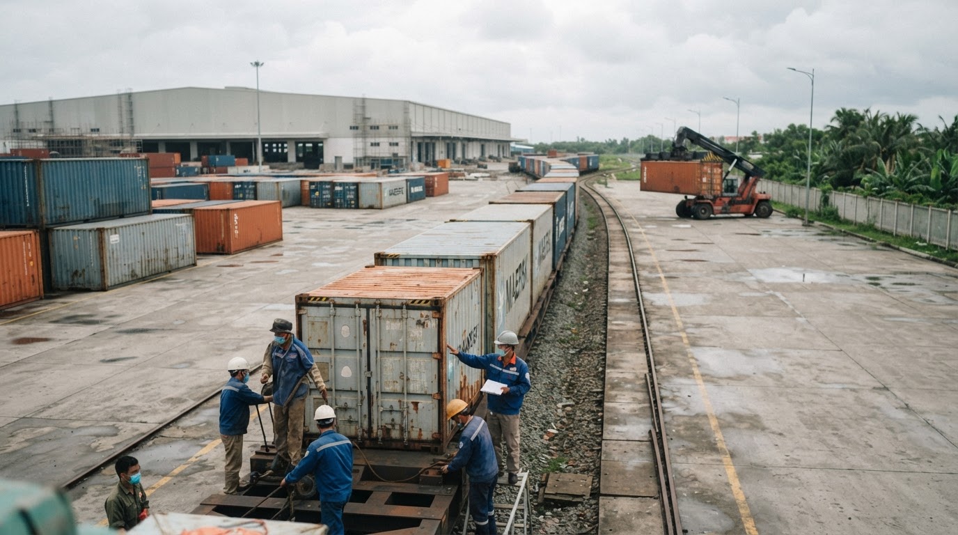 The Dry Land Reality Behind Maersk's Vietnam Rail Ambitions