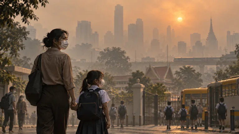 When the Air Keeps Children Home: How Southeast Asia's Haze Is Reshaping Everyday Life