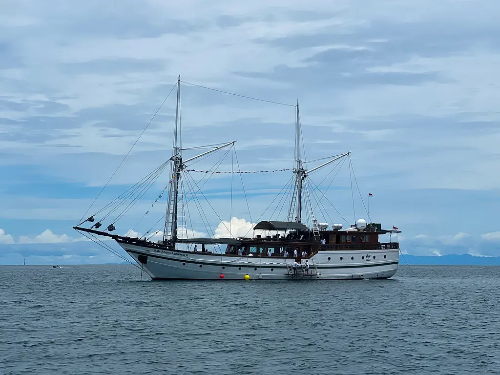 First view of the Raja Ampat Aggressor II