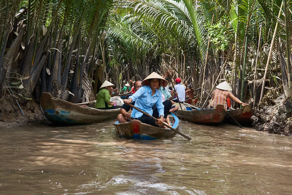 Mekong Canoeing