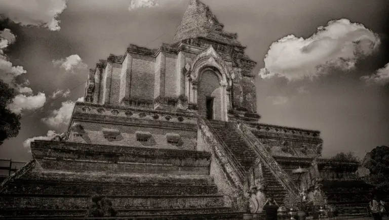 Wat Chedi Luang in Chiang Mai