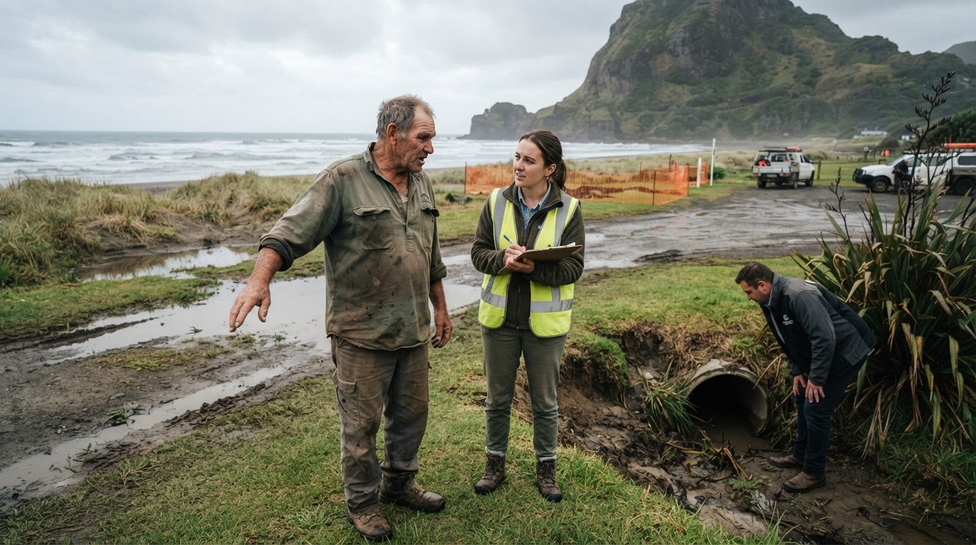 Auckland Council Overruled as Piha Domain Balances Flooding Risk Against Summer Access