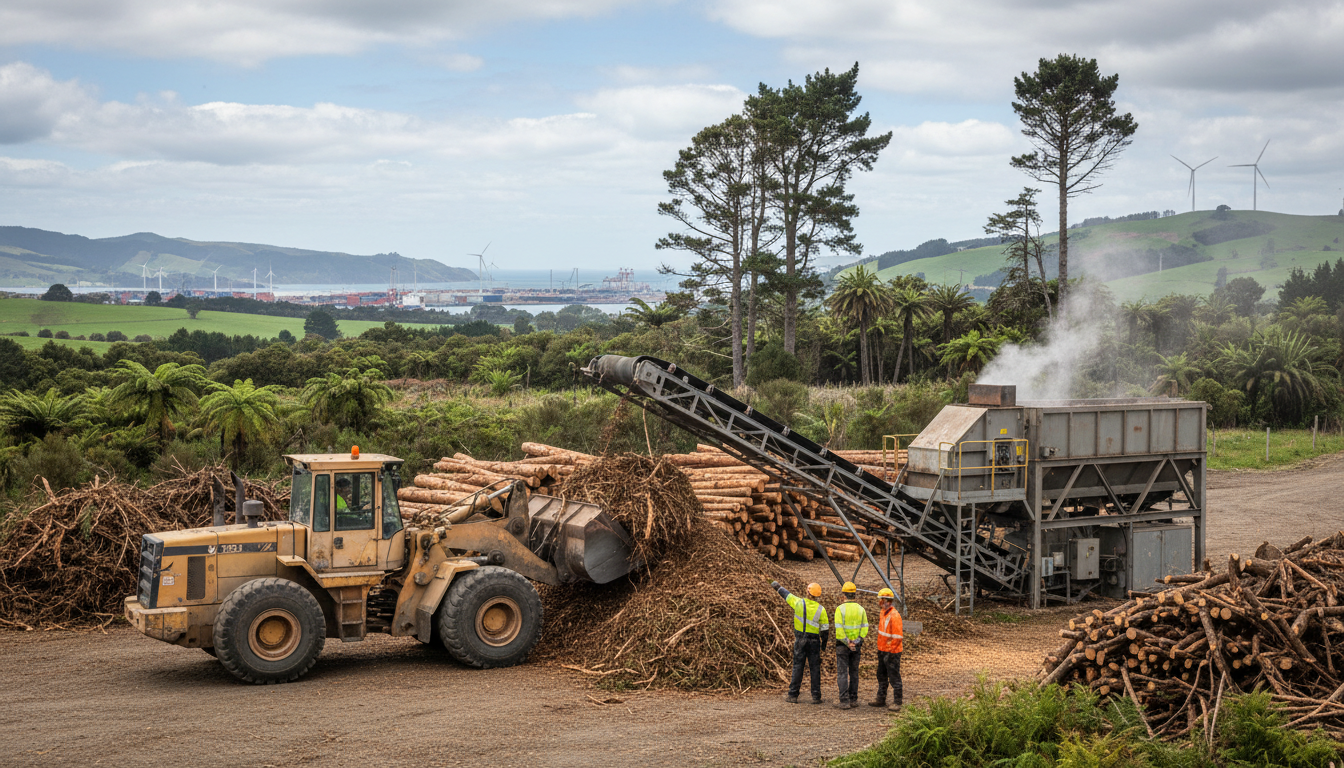 Forestry Waste Biofuel Grants Signal Policy Redirection for Wood Resources