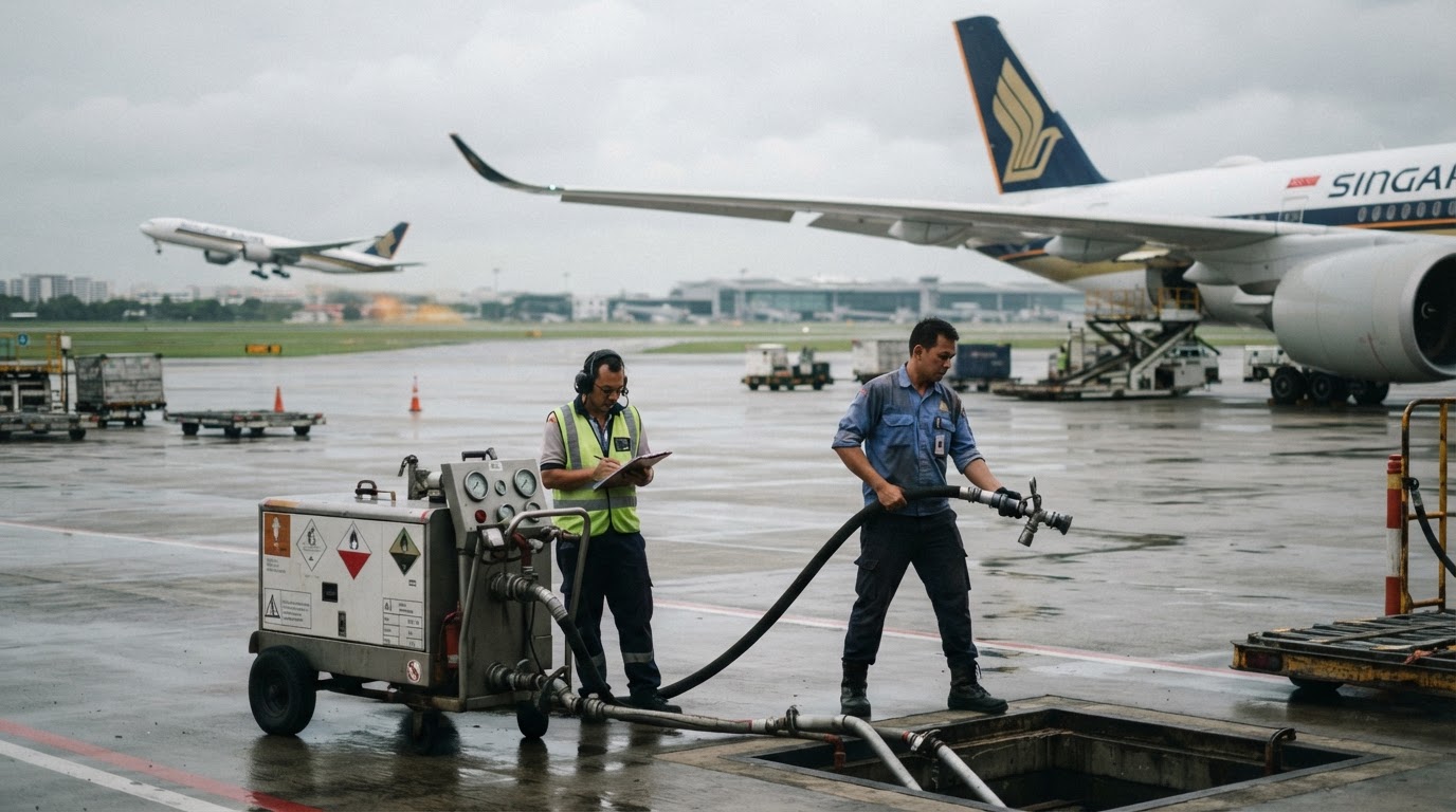 Singapore Airlines Bets on Waste Gas While Asia's Green Fuel Market Stalls