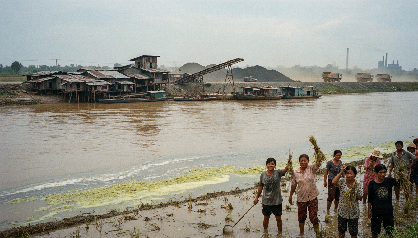 Thai Rivers Toxic From Myanmar Mines, implicating 50 Companies