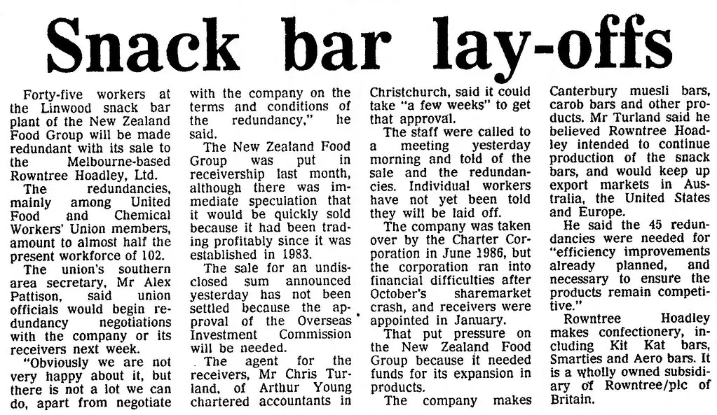 New Zealand Food Group.