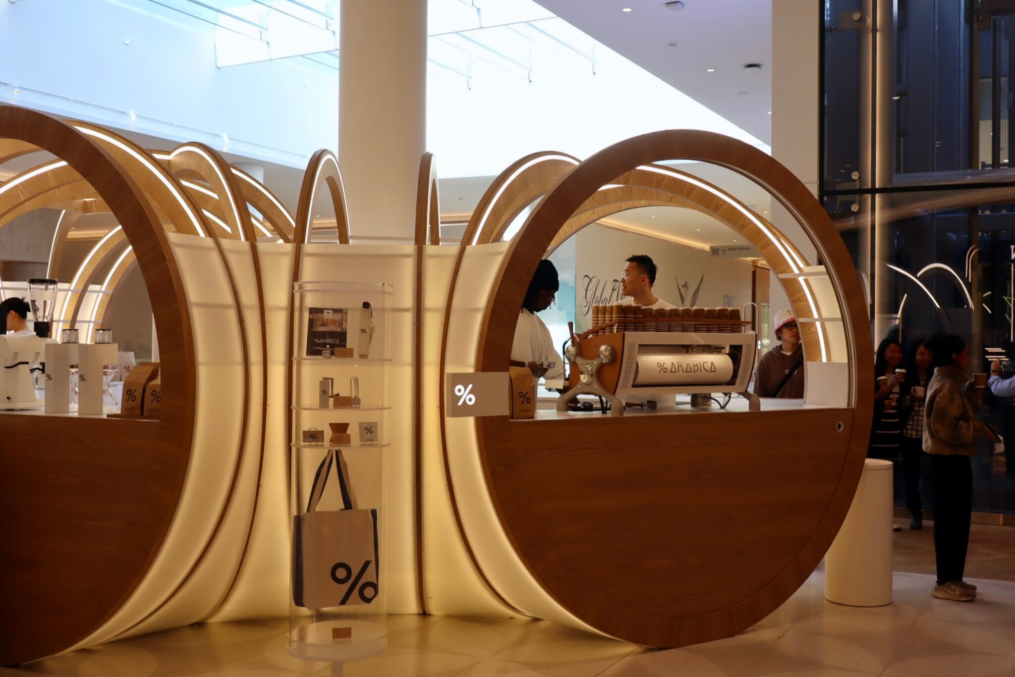 Specialty Coffee Scales Architectural Theater Across the Pacific