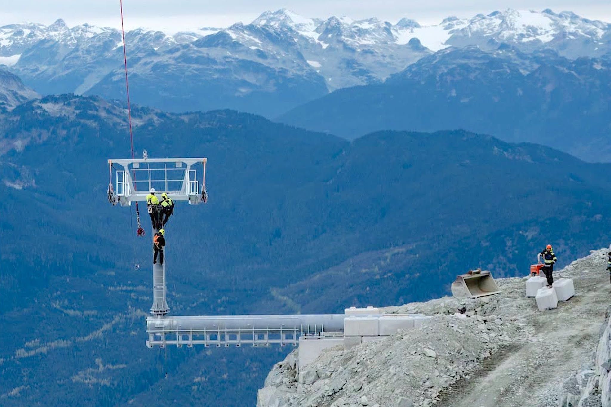 The Cantilever on Blackcomb Mountain