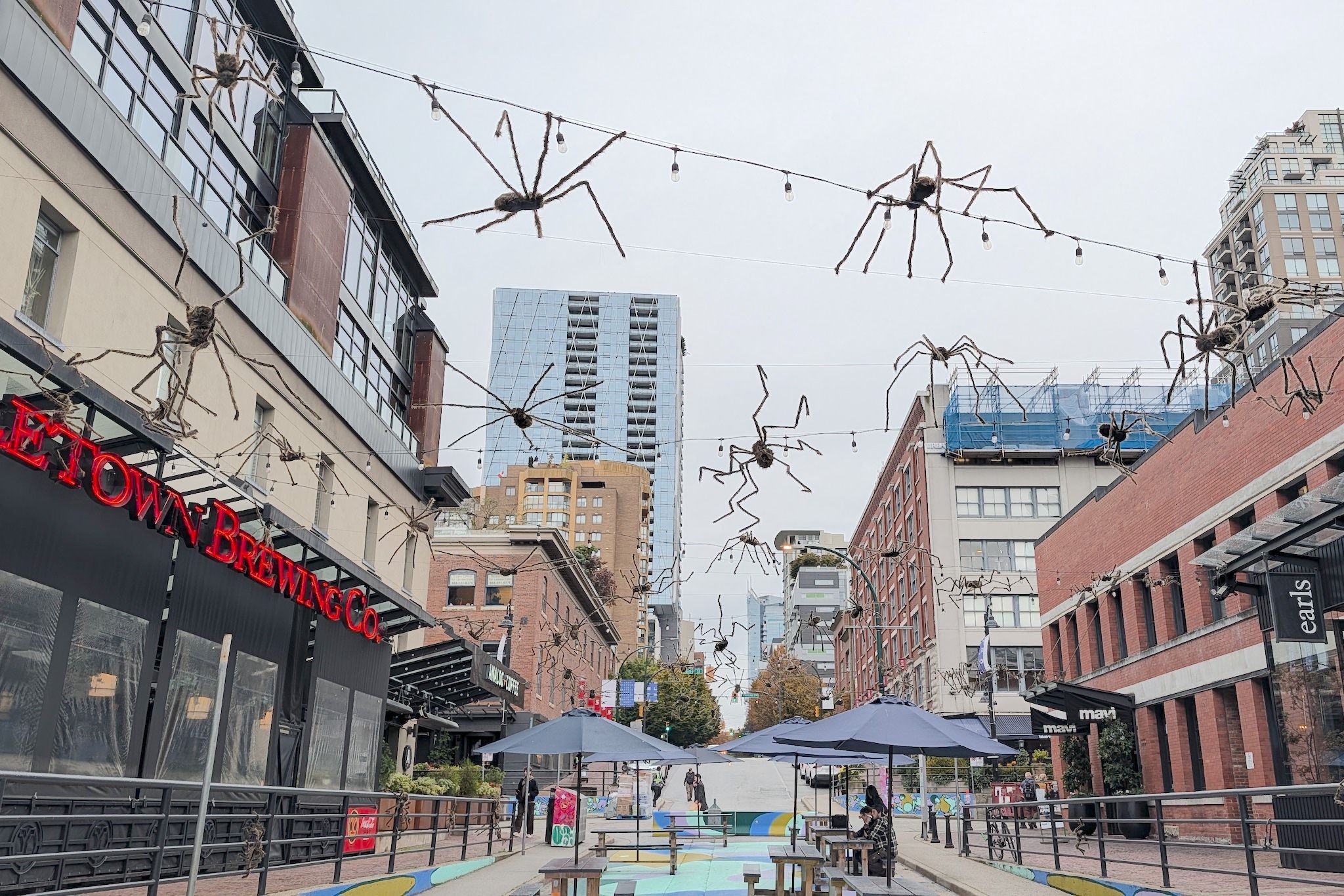 Vancouver's Halloween Spiders: Local Draw with Specificity