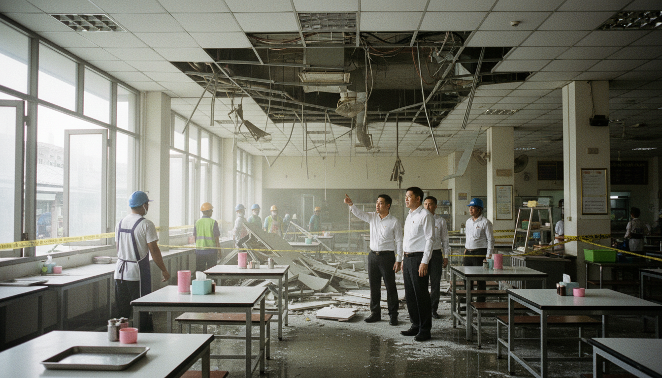 A Collapsed Ceiling Points to Wider Instabilities in Thailand