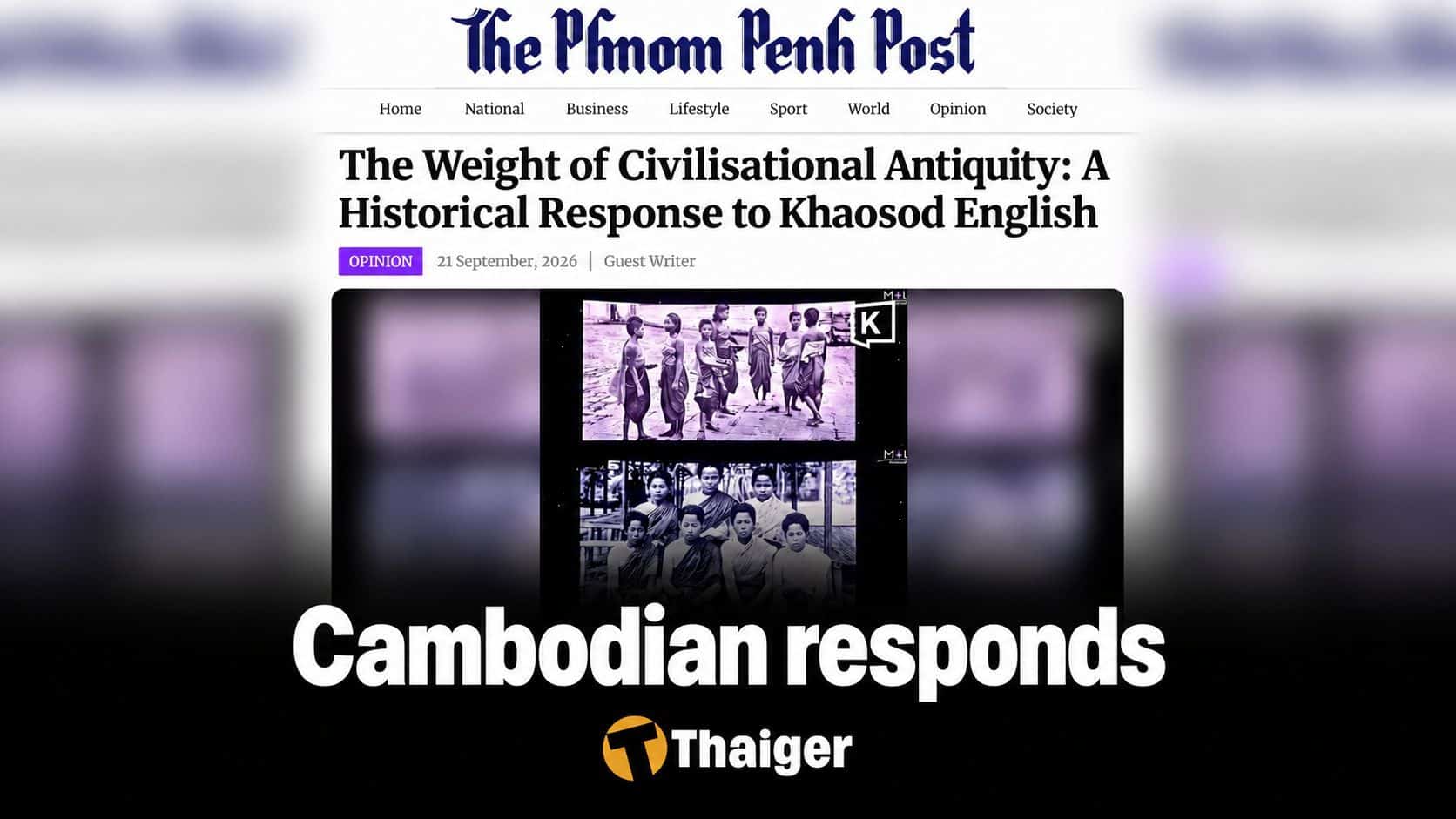 Historic photographs become an arena for current tensions between Thailand and Cambodia