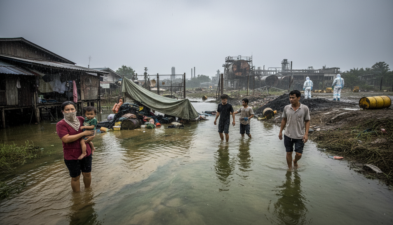 Thai Chemical Spill in Prachin Buri Reveals Depth of Pollution's Human Cost