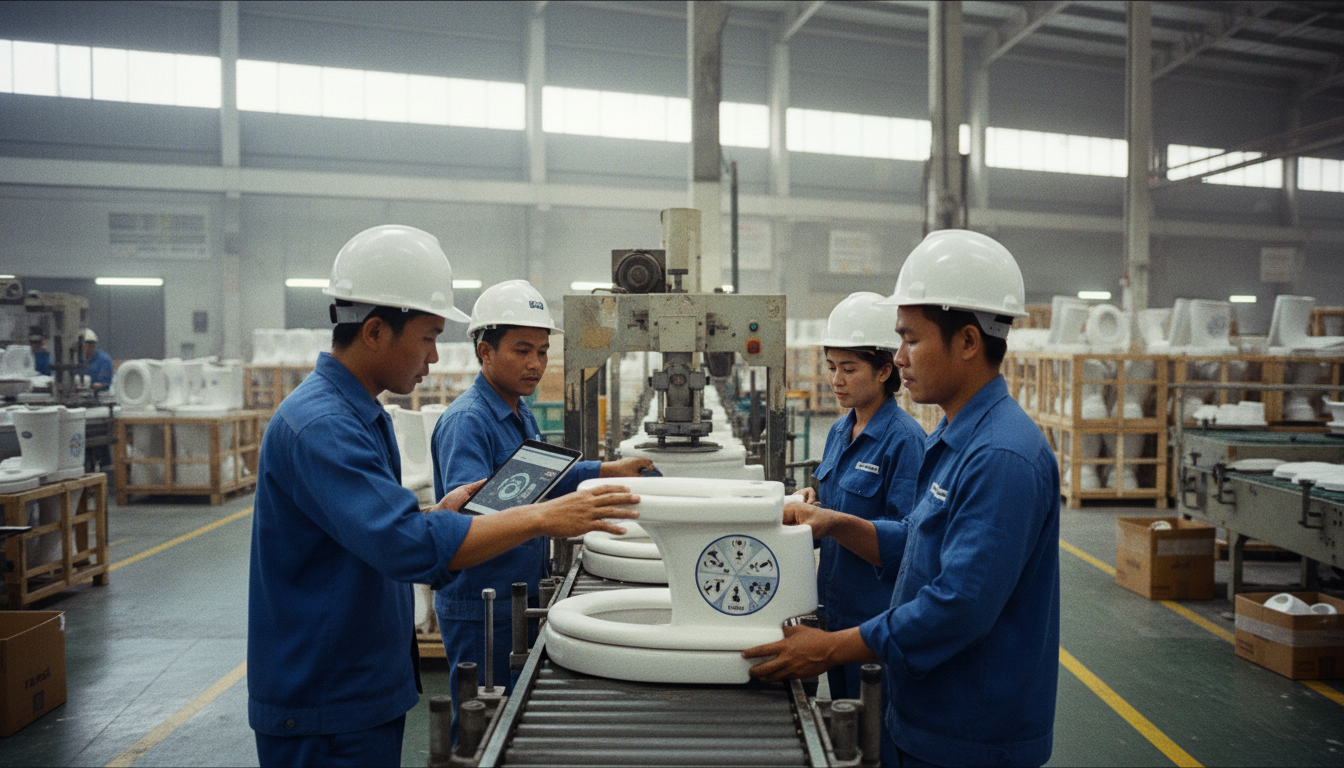 Toilet Lid 'Advice' Highlights Deeper Industrial Shift