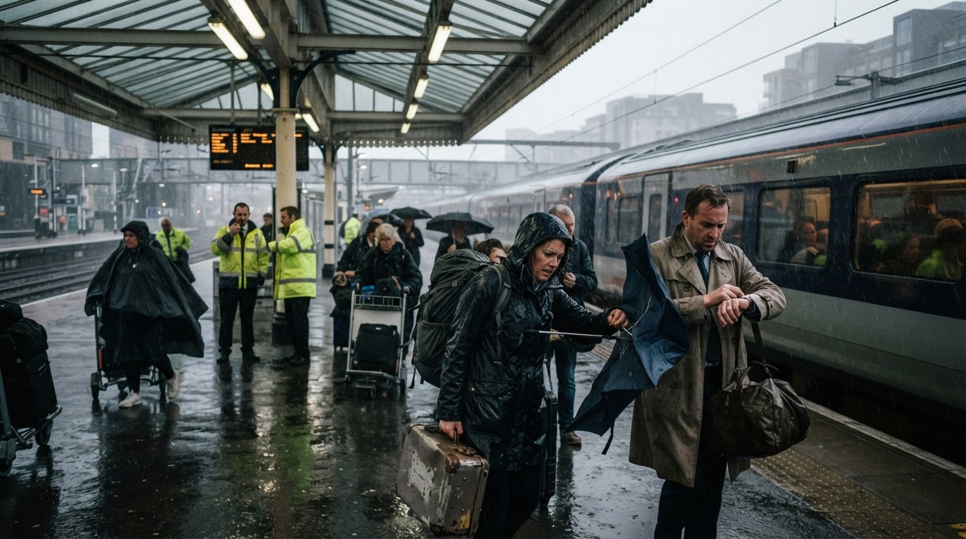 Autumn Storms Strip the Gloss from European Travel