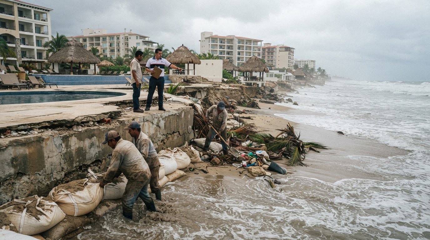 Coastal Tourism Confronts the Limits of Manufactured Stability
