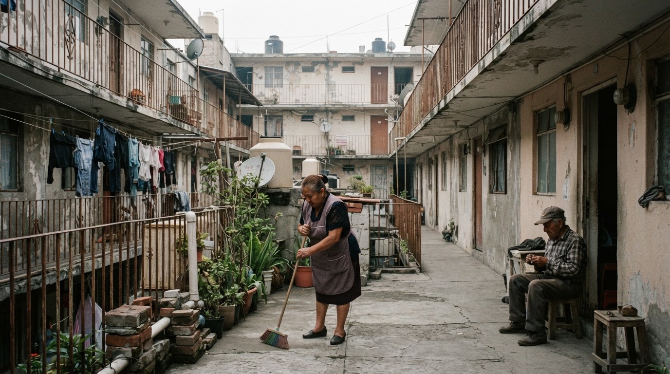 Empty Courtyards in the Megacity