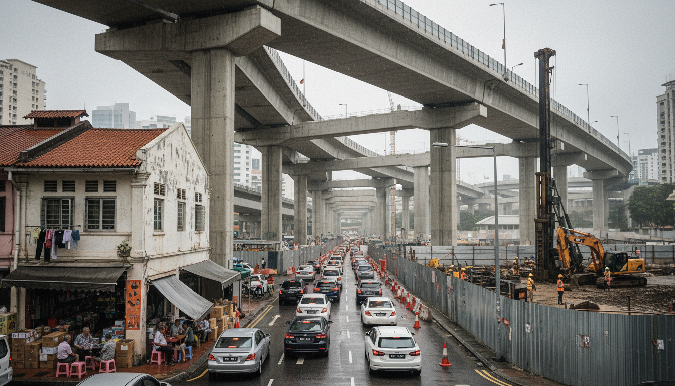 North-South Corridor Delay Extends Urban Friction