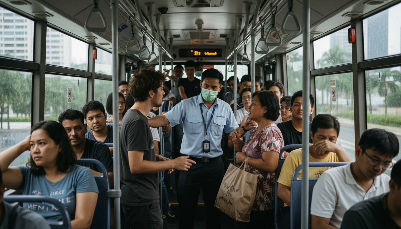 On the Singapore Bus, a Test of Civic Habit