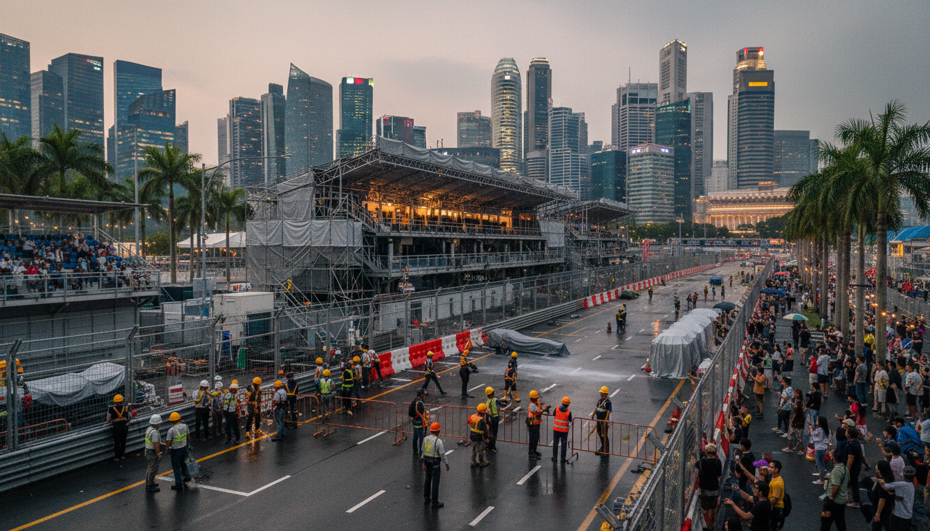 Singapore's Grand Prix surge points to an economic strategy for tourism